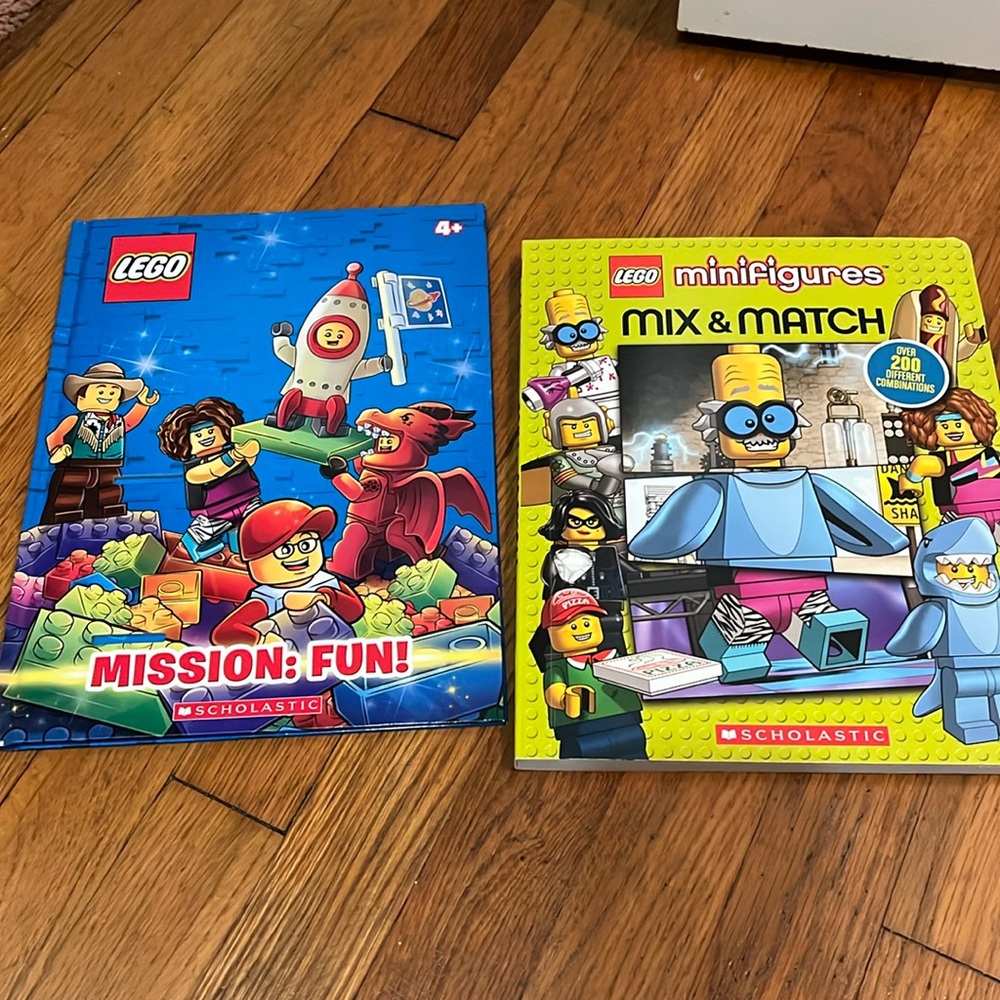 Two Lego books